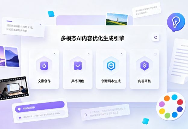 寒亭区AI智能内容优化创新 多模态生成技术丰富数字内容创作生态