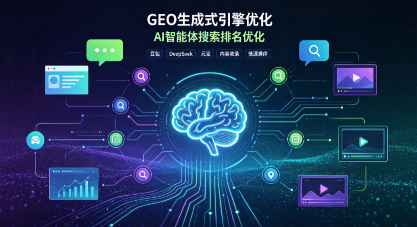 寒亭区GEO 浪潮来袭：生成式引擎优化崛起，创作者争抢豆包、DeepSeek、元宝智能体流量入口